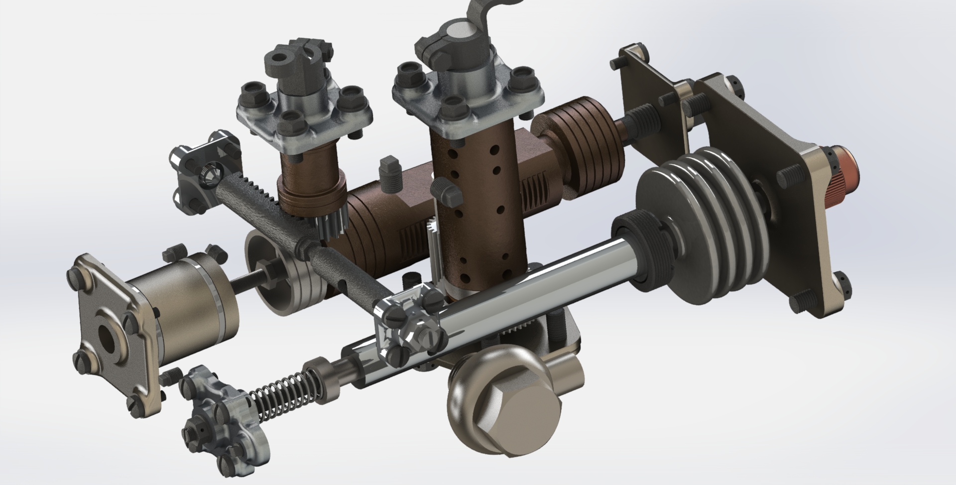 蝰蛇8喷气发动机BFCU(气压流量控制装置)